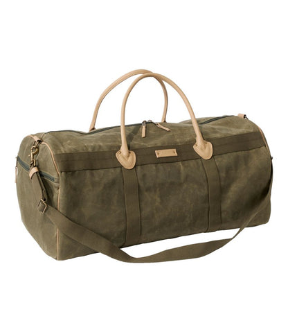 Waxed Canvas Duffle, Large L.L.Bean Value