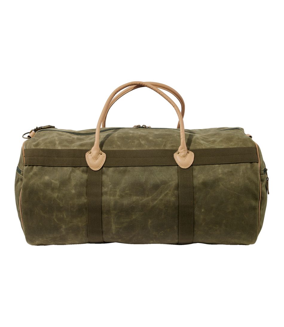 Waxed Canvas Duffle, Large L.L.Bean Value