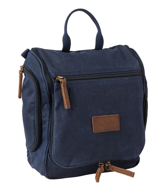Waxed-Canvas Personal Organizer Toiletry Bag, Medium L.L.Bean Trending