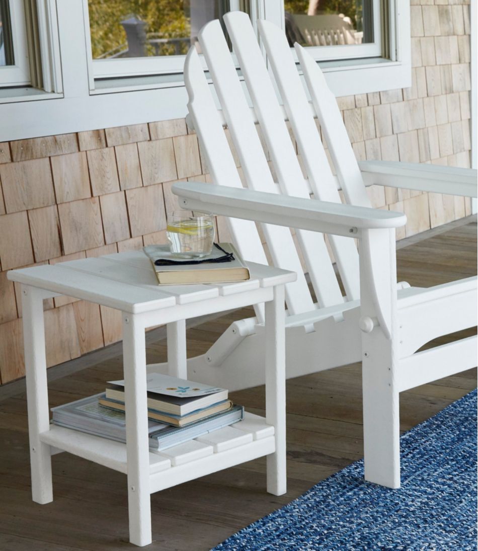 All-Weather Square Side Table L.L.Bean Premium