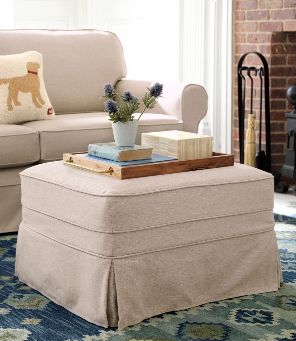 Pine Point Ottoman L.L.Bean Best Seller