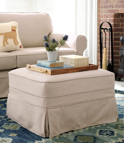 Pine Point Ottoman L.L.Bean Best Seller