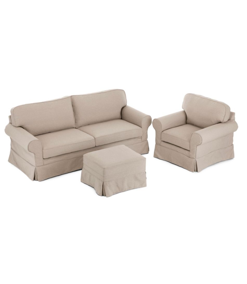 Pine Point Ottoman L.L.Bean Best Seller
