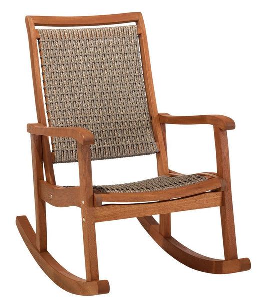 Wicker Eucalyptus Rocker L.L.Bean Premium