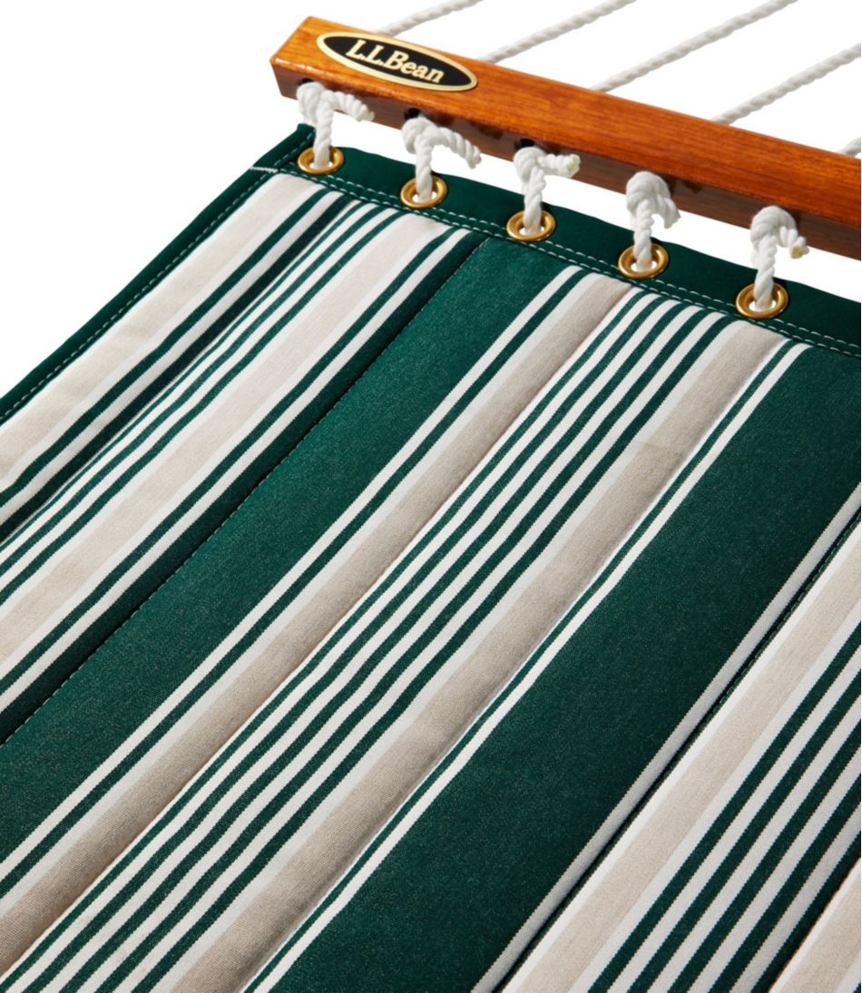 Quilted Sunbrella Hammock L.L.Bean New
