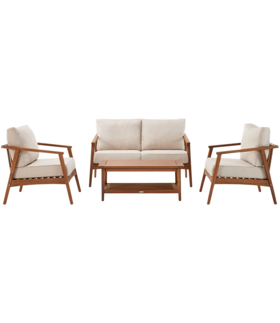 Eucalyptus 4-Piece Patio Set L.L.Bean Essential