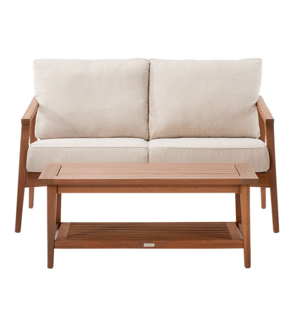 Eucalyptus 4-Piece Patio Set L.L.Bean Essential