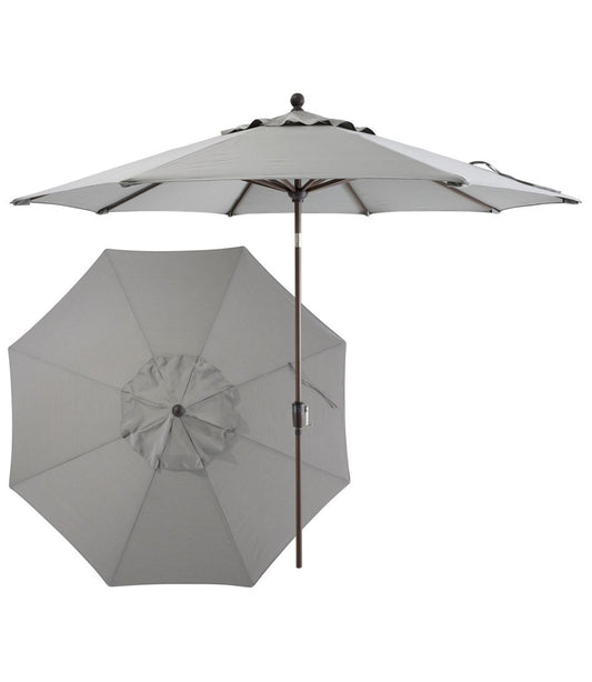Weather-Resistant 9' Market Umbrella, Push Button L.L.Bean New