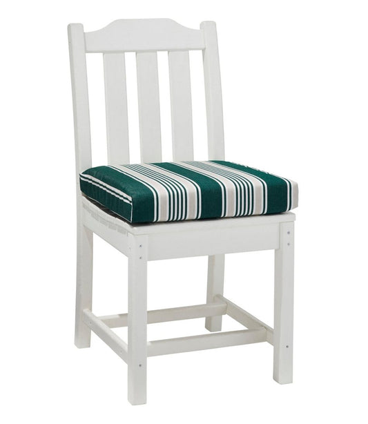 Casco Bay Cushion for All-Weather Armless/Folding Chair, Stripe L.L.Bean Premium