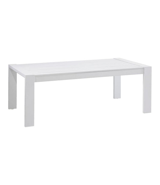 White Aluminum Deep Seating Coffee Table L.L.Bean Premium