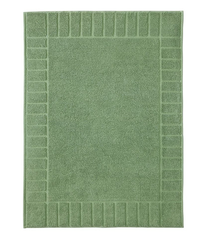 Organic Cotton Textured Bordered Bath Mat L.L.Bean Recommended