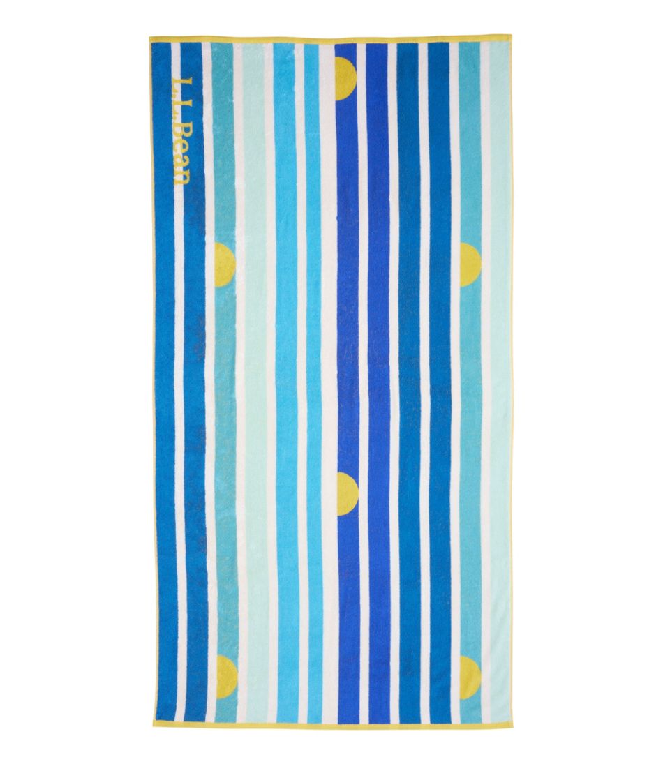 Seaside Beach Towel, Seaside Stripe L.L.Bean Trending