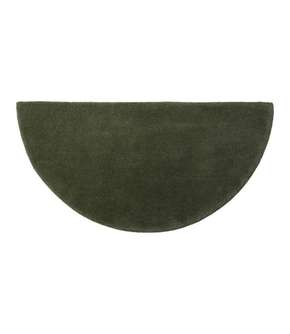 Wool Hearth Rug, Crescent L.L.Bean New