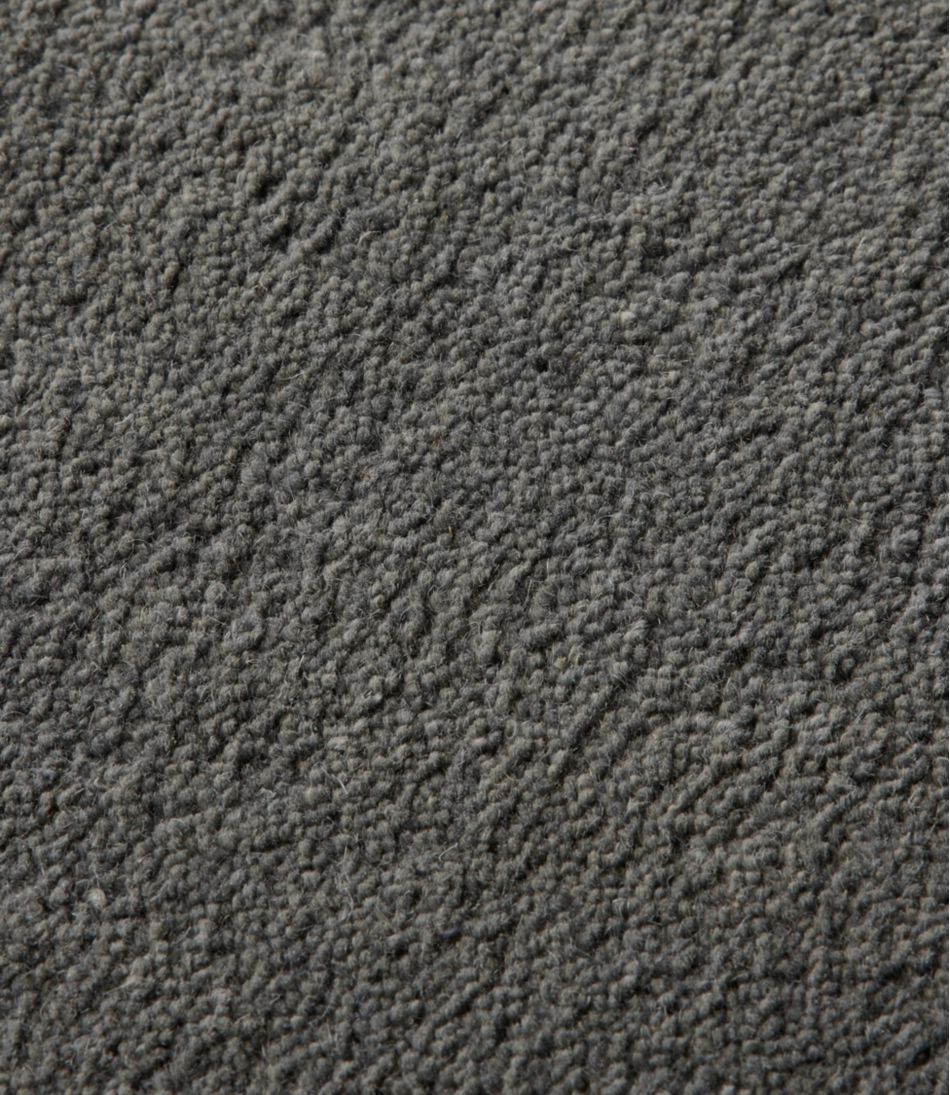 Wool Hearth Rug, Crescent L.L.Bean New