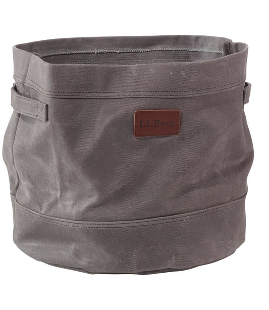 Waxed-Canvas Storage Tote L.L.Bean Popular