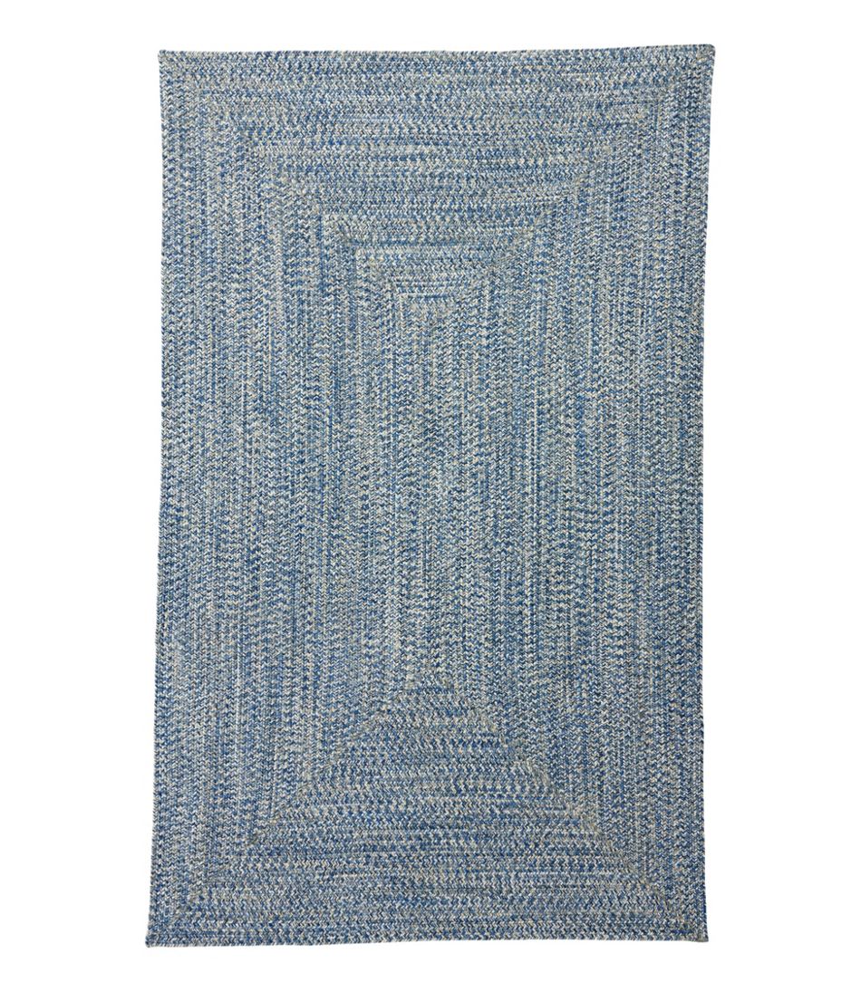 All-Weather Braided Rug, Concentric Pattern Rectangular L.L.Bean Value