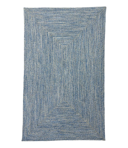 All-Weather Braided Rug, Concentric Pattern Rectangular L.L.Bean Value