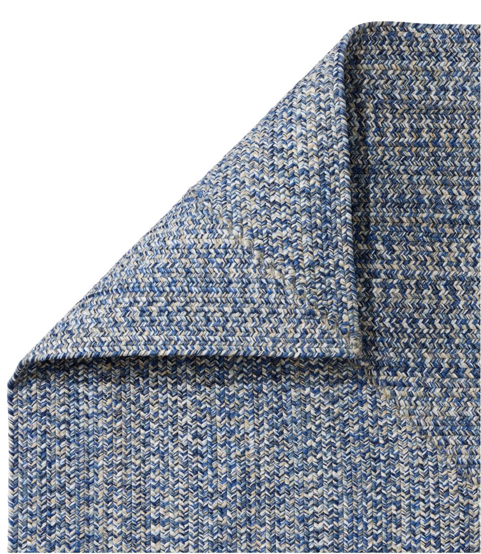 All-Weather Braided Rug, Concentric Pattern Rectangular L.L.Bean Value