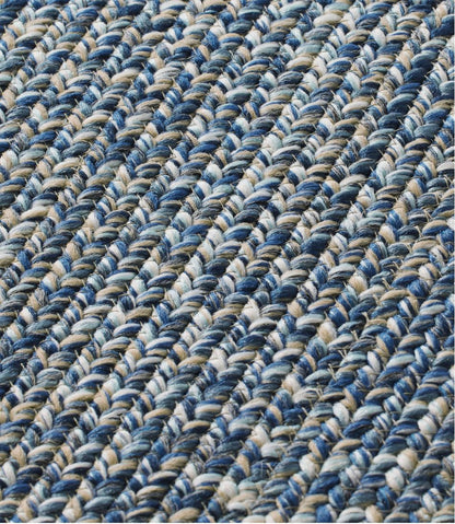 All-Weather Braided Rug, Concentric Pattern Rectangular L.L.Bean Value