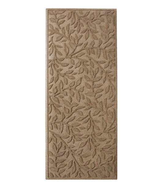 Heavyweight Recycled Waterhog Mat Runner, Woodland Leaf L.L.Bean Value