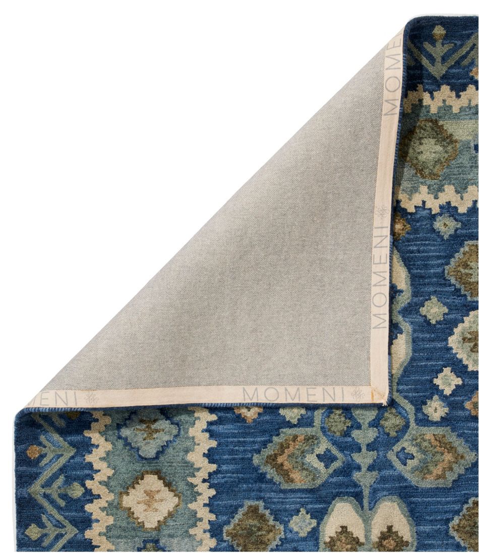 Double Border Wool Hooked Rug L.L.Bean Essential