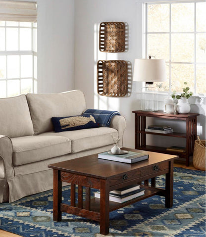 Double Border Wool Hooked Rug L.L.Bean Essential