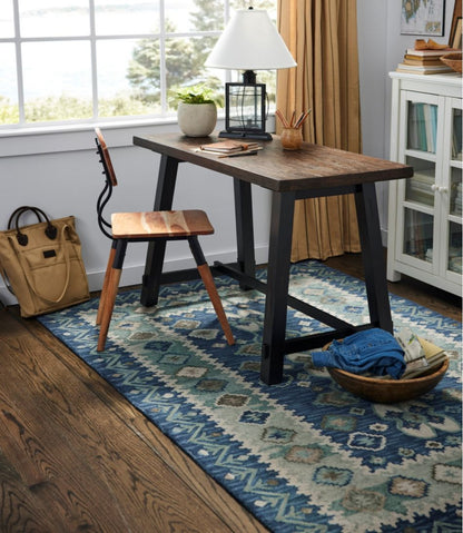 Double Border Wool Hooked Rug L.L.Bean Essential
