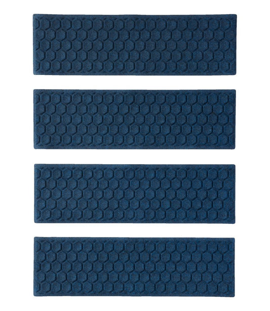 Washable Waterhog Mat, Stair Treads, Set of Four, Honeycomb L.L.Bean Recommended