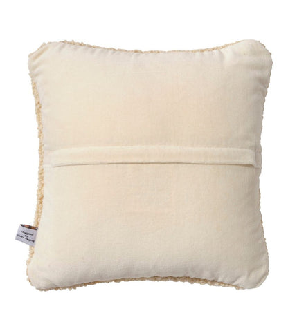 Wool Hooked Throw Pillow, Yellow Dog, 14" x 14" L.L.Bean Essential