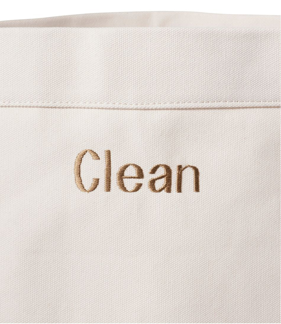 Canvas Laundry Storage Tote L.L.Bean Premium