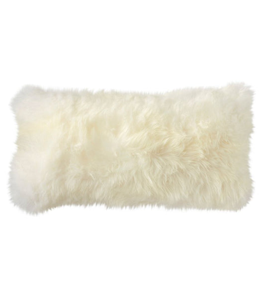 Sheepskin Throw Pillow, 11" x 22" L.L.Bean Recommended