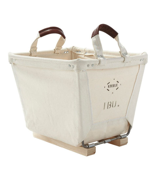 Steele Small Carry Basket With Wood Runners L.L.Bean Value