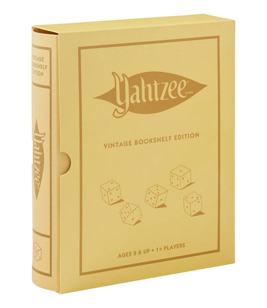 Yahtzee Vintage Bookshelf Game L.L.Bean Classic