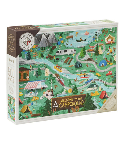 Campground Puzzle, 500 Pieces L.L.Bean Everyday