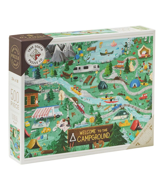 Campground Puzzle, 500 Pieces L.L.Bean Everyday