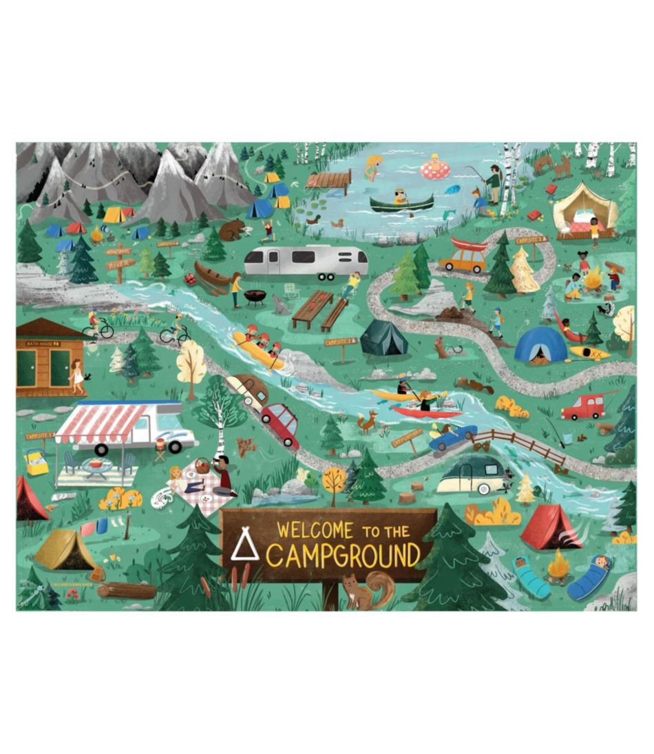 Campground Puzzle, 500 Pieces L.L.Bean Everyday