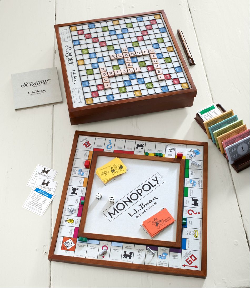 L.L.Bean Deluxe Scrabble/Monopoly L.L.Bean Featured