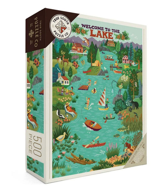 Lake Living Puzzle, 500 Pieces L.L.Bean Top Pick