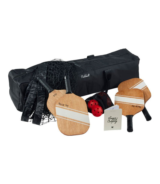 League & Co. 4 Player Pickleball Set with Net L.L.Bean Premium
