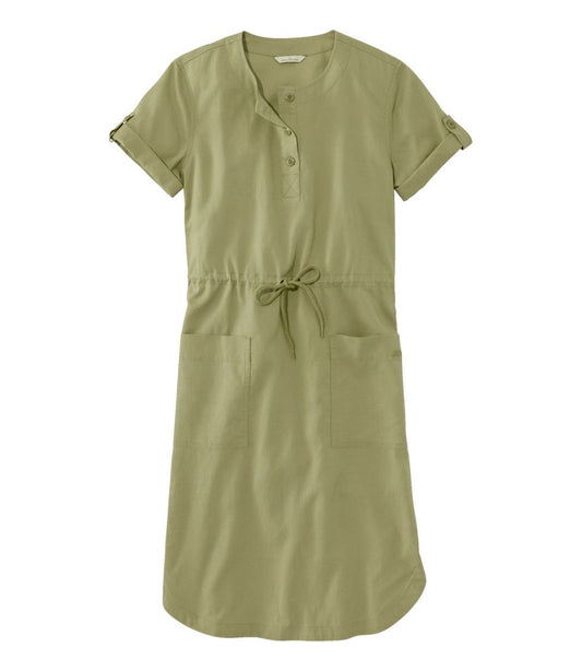 Women's Signature Tencel Linen Blend Woven Dress L.L.Bean Recommended
