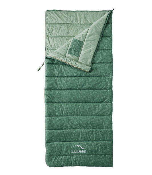 Adults' L.L.Bean Puffer Sleeping Bag, 40° Print L.L.Bean Featured