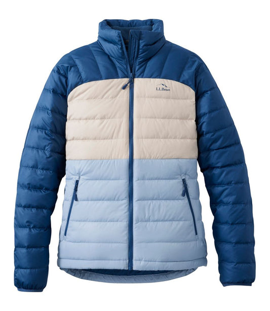 Women's Bean's Down Jacket, Colorblock L.L.Bean Trending