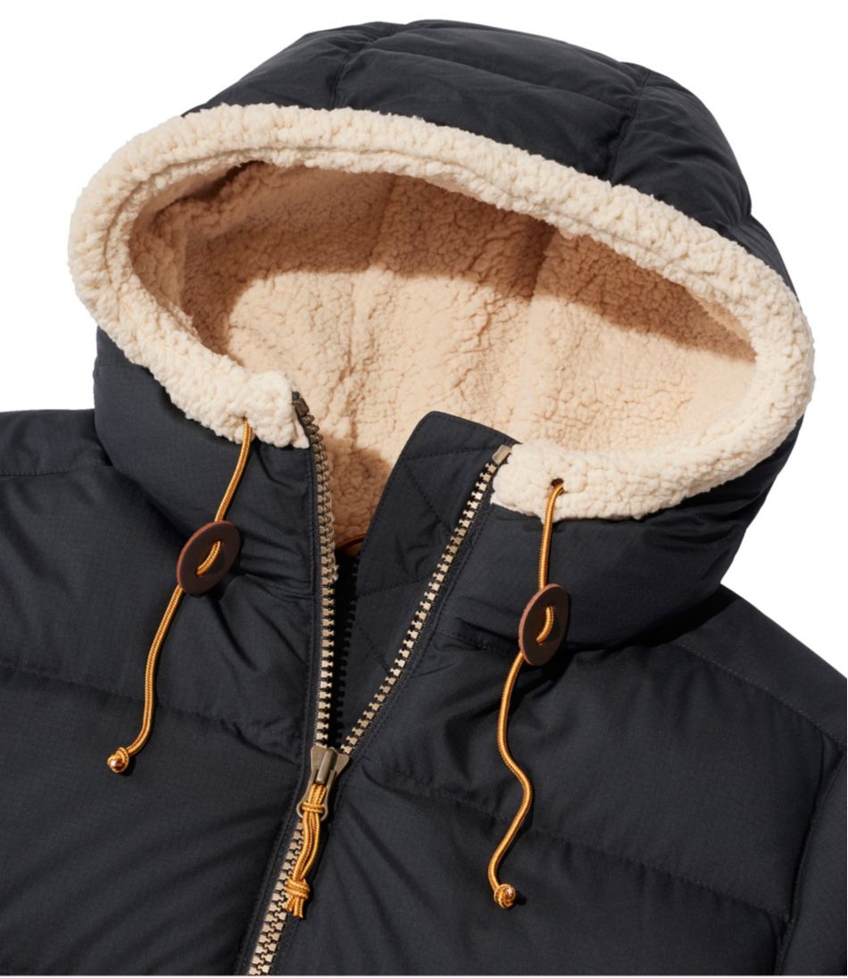 Women's Mountain Classic Down Coat, Sherpa-Lined L.L.Bean Premium