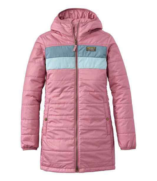 Women's Mountain Classic Puffer Coat, Colorblock L.L.Bean New